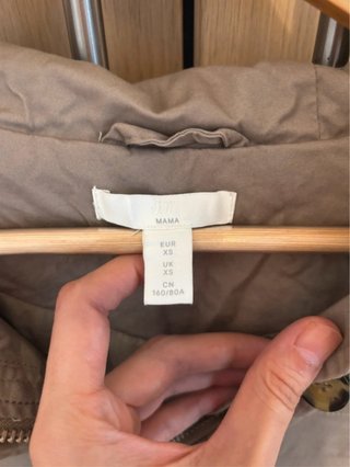 Parka premamá H&M beige