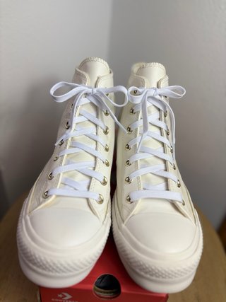 Converse CTAS Lift Hi Blancas