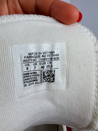 Converse CTAS Lift Hi Blancas