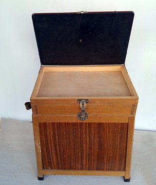 Banqueta baúl vintage