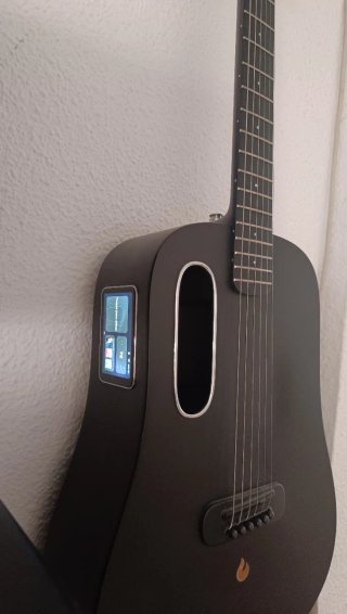 Guitarra Blue Lava ME Negra