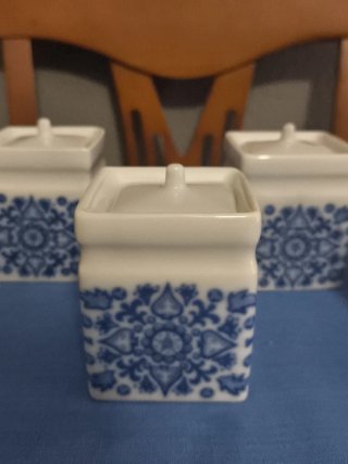 Especieros Vintage Porcelanas Isard Valls 6uds
