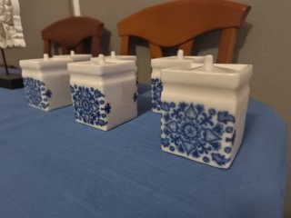 Especieros Vintage Porcelanas Isard Valls 6uds