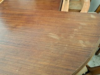 Mesa comedor extensible madera + 5 sillas