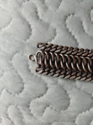 Pulsera antigua de plata