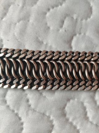 Pulsera antigua de plata