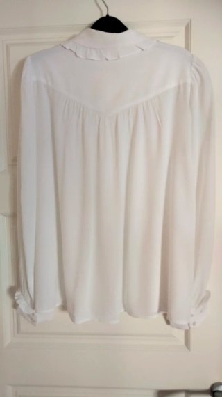 Blusa Pedro del Hierro Blanca Talla M