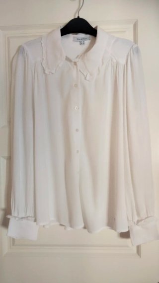 Blusa Pedro del Hierro Blanca Talla M