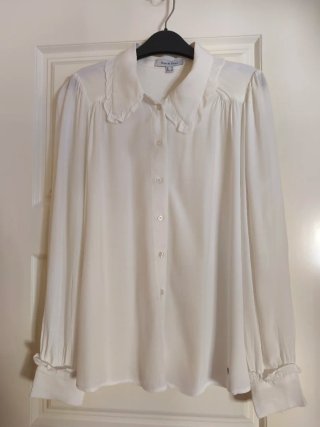 Blusa Pedro del Hierro Blanca Talla M