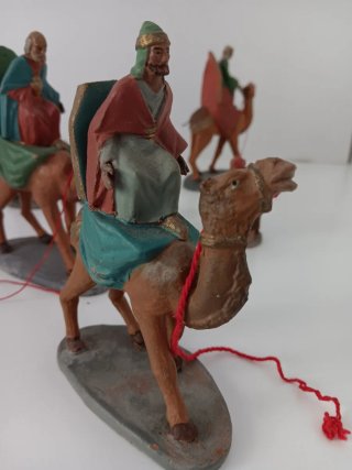 Figuras Belén Reyes Magos Camellos