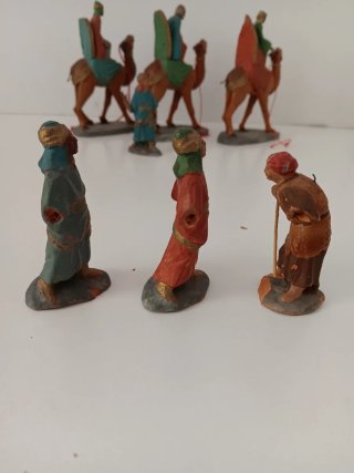 Figuras Belén Reyes Magos Camellos