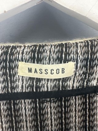 Masscob cárdigan abrigo mujer rayas