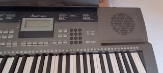 Teclado musical Startone con soporte 61 tecla