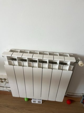Radiadores de aluminio blancos