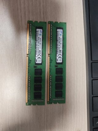 2x Samsung 4GB DDR3 1600MHz RAM