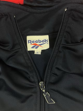 Chaqueta Reebok Vintage con Capucha Talla L