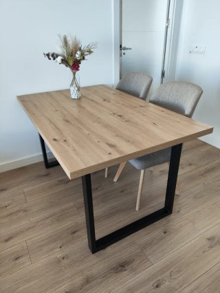 Mesa Comedor Industrial Nórdica Madera