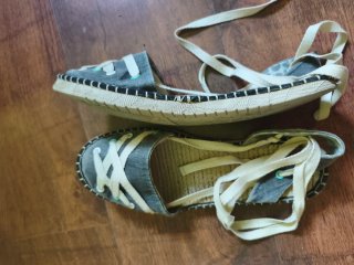 Alpargatas con cordones
