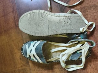 Alpargatas con cordones