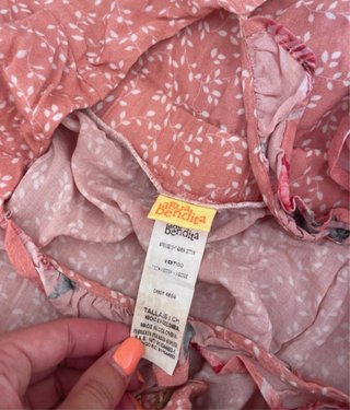 Vestido Agua Bendita floral rosa