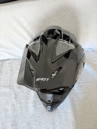 Casco SHOT Trek Negro Brillante Talla L -ECE 22.06