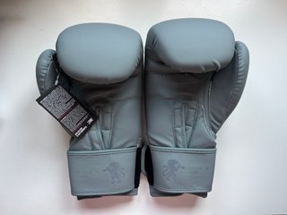 Guantes Boxeo Leone 14oz Gris