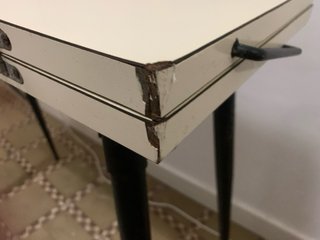 Mesa vintage plegable extensible