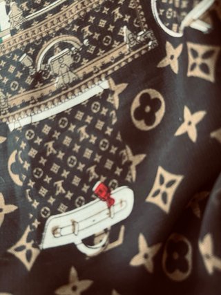 Sciarpa foulard Louis Vuitton Monogram