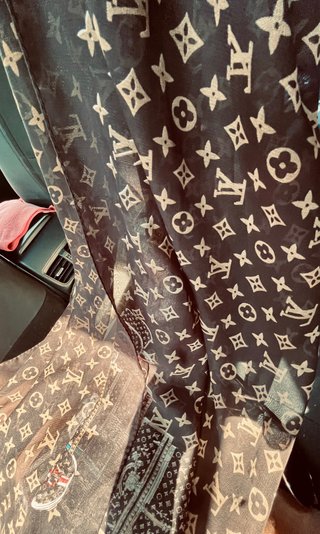 Sciarpa foulard Louis Vuitton Monogram