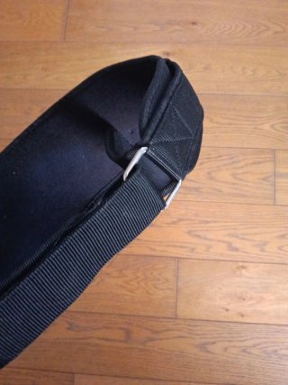 Cinturón de pesas negro