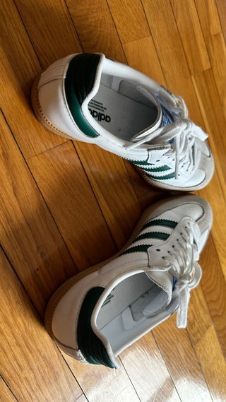 Adidas Samba Verde y Blanco
