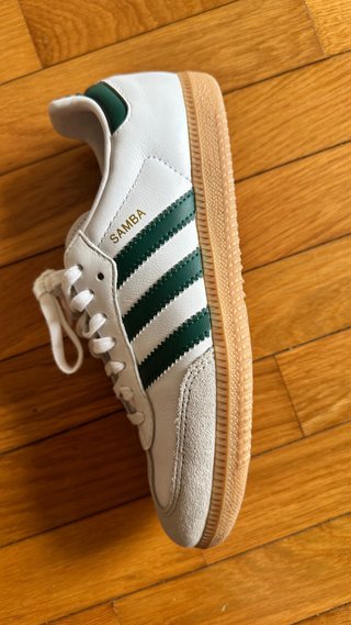 Adidas Samba Verde y Blanco