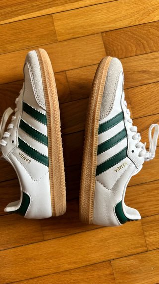 Adidas Samba Verde y Blanco
