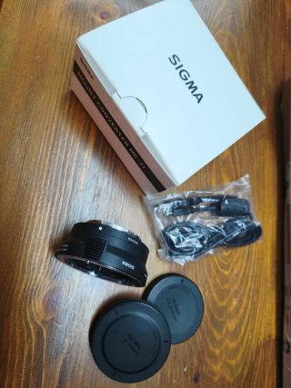 Adaptador Sigma MC-11 Canon a Sony