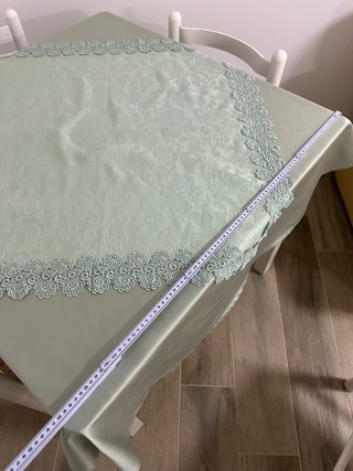 Set 2 tovagliette verde acqua