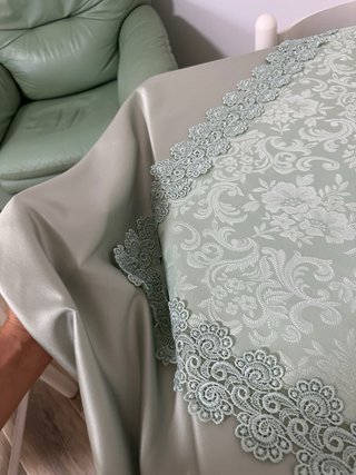 Set 2 tovagliette verde acqua