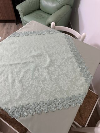 Set 2 tovagliette verde acqua