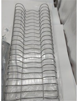 Emuca - Escurreplatos para módulos altos Suprastar - Escurridor de Platos y Vasos para Muebles de Cocina - módulo 600mm - Acero - Pi