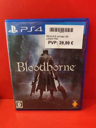 Bloodborne Ed. Especial Japonesa PS4