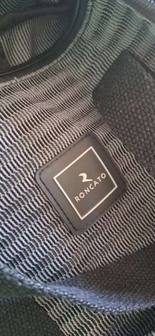 Zaino  roncato tessuto grigio scuro