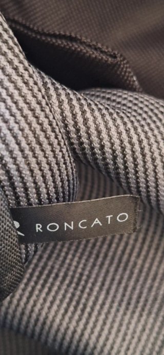 Zaino  roncato tessuto grigio scuro