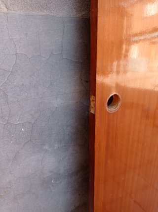 Puerta de madera + Tapajuntas