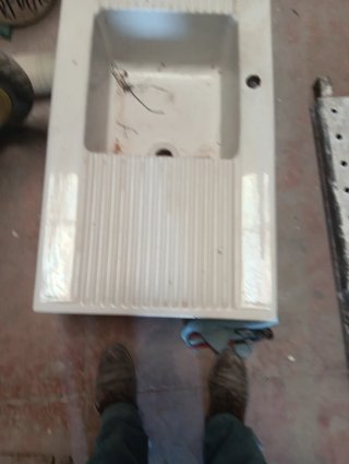 Lavabo de porcelana