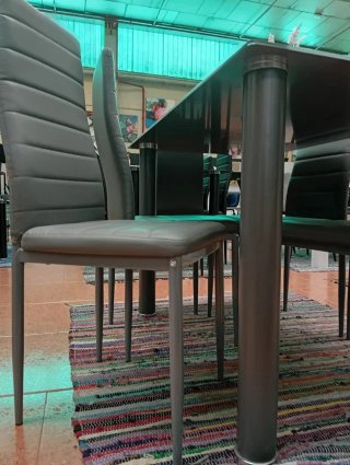Mesa Comedor Cristal DT-18