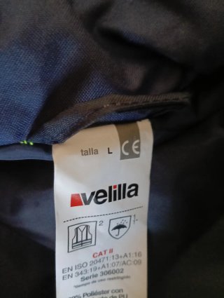 Parka de trabajo Velilla alta visibilidad