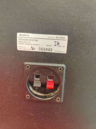 Altavoces Sony SS-E400