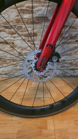 Bicicleta de carretera Lobito Roja