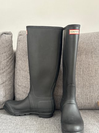 Botas Hunter Mujer Talla 39 Negras