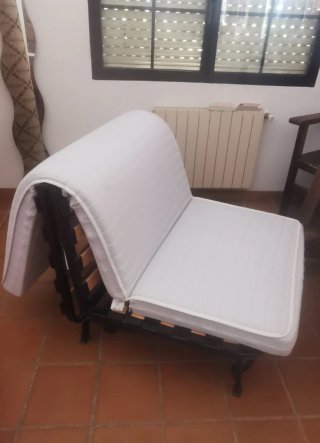Sillón cama individual cómodo