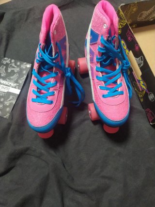 Osprey Roller Skates Talla 7 Rosa